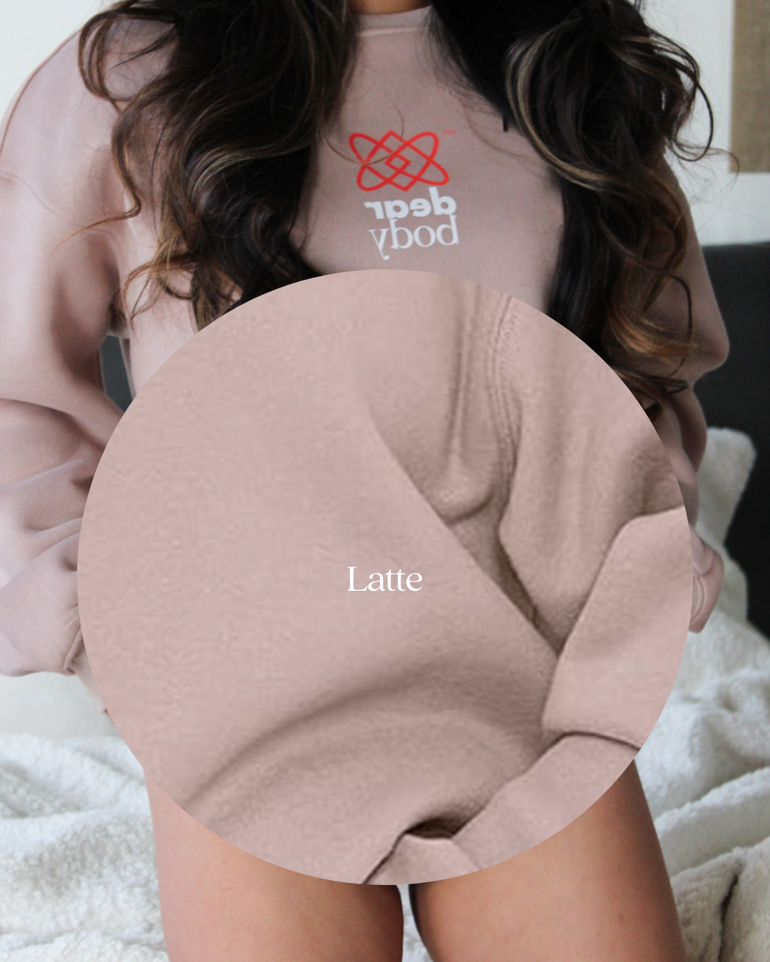 NEW Dear Body Oversized Cozy Crew