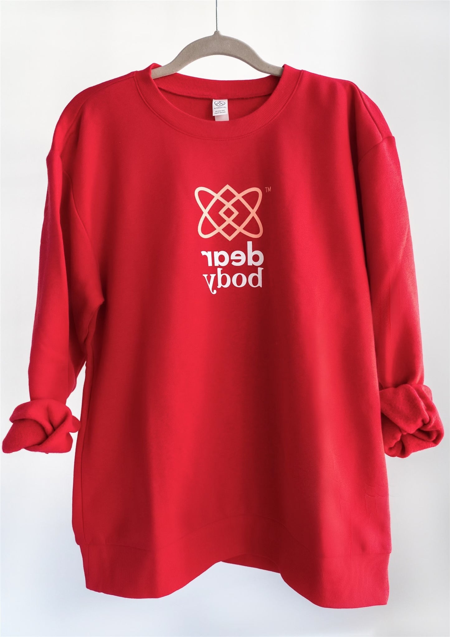 Dear Body Crew Neck w/ Back Letter